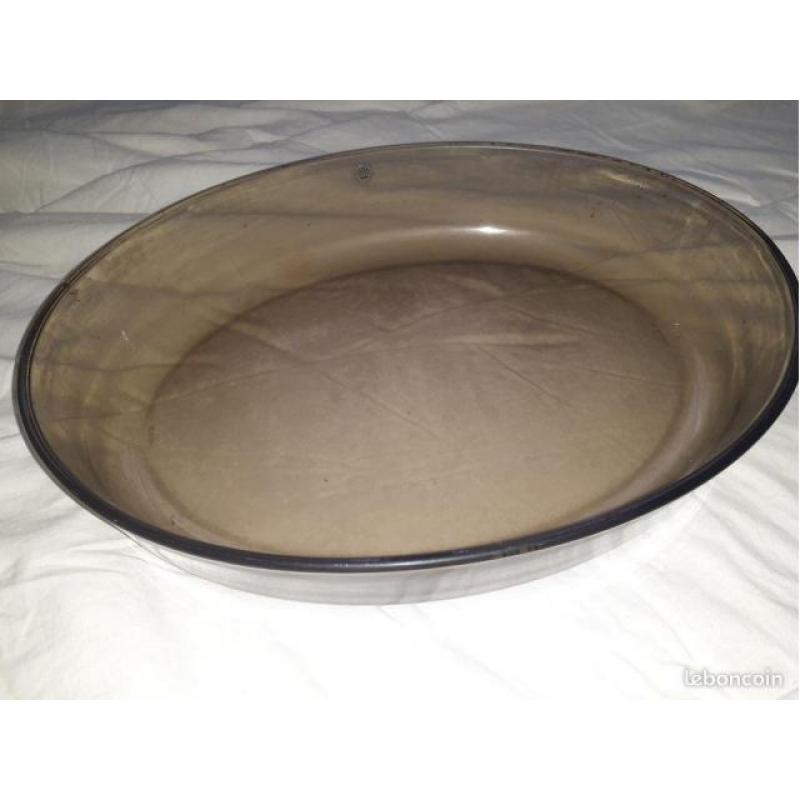 grand plat oval en pyrex