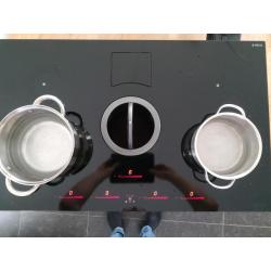Table de Cuisson avec Hotte Intégréé