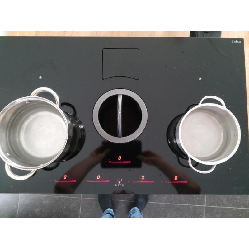 Table de Cuisson avec Hotte Intégréé