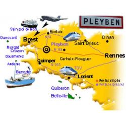 Le Grand Hortensia Pleyben centre Finistère